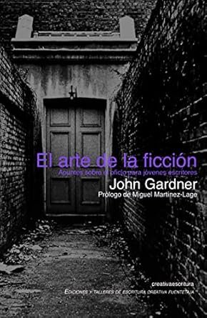 portada del libro el arte de la ficción en el que se ve una puerta