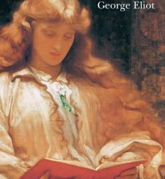 portada de la novela de George Elliot Middlemarch, en la que se observa el dibujo de una mujer leyendo un libro