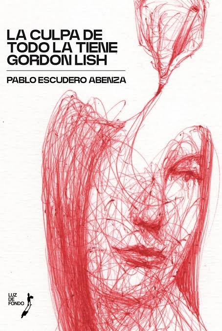 imagen de la portada del libro de relatos de pablo escudero abenza en la que se ve el dibujo del rostro de una mujer como si fueran piezas de un puzzle pero le faltan algunas en la parte superior de la cabeza.